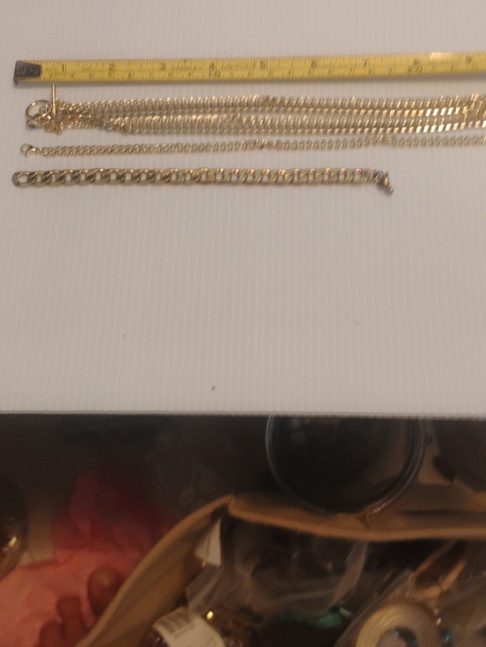 Gold Tone Necklace And Bracelet Bundle - Picture 6 of 7
